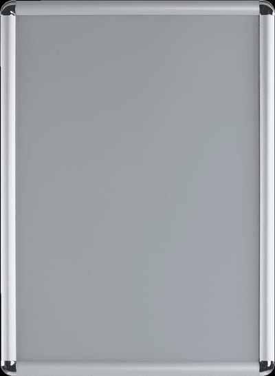 Aluminium kliklijst - 25 mm - ronde hoek A2 - 594 x 420 mm