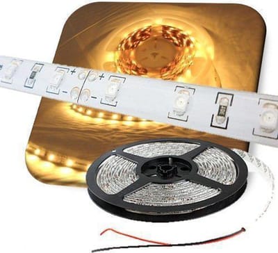 LEDstrip WARM WIT 5-meter 30 leds/meter waterproof LED strip