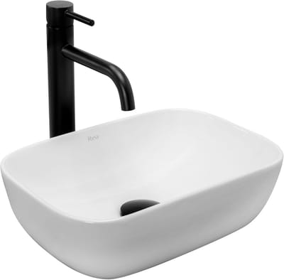 Wastafel Mini Keramisch 37x25,5 cm - Wit