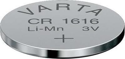 Varta CR1616 knoopcel batterij - 5 stuks