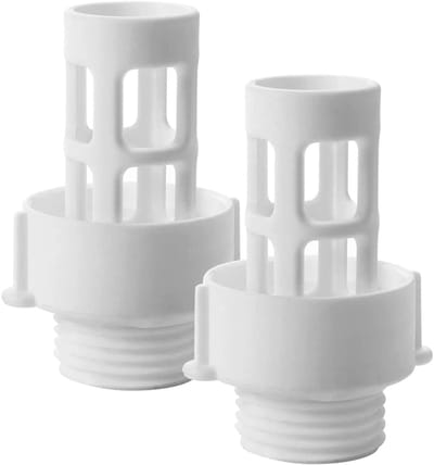 Geschikt voor 10184 Intex slangafvoerstopconnector, vervangend onderdeel Geschikt voor Intex ronde zwembad-/tuinslangafvoerstop - set van 2