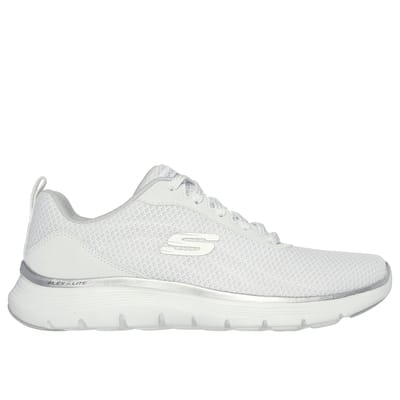 Skechers Dames Flex Appeal 5.0 Uptake Sneakers 150206 WSL White Silver