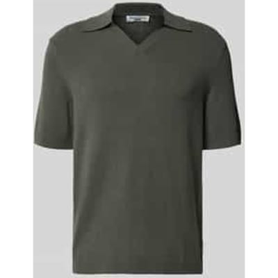 regular fit poloshirt van katoenmix