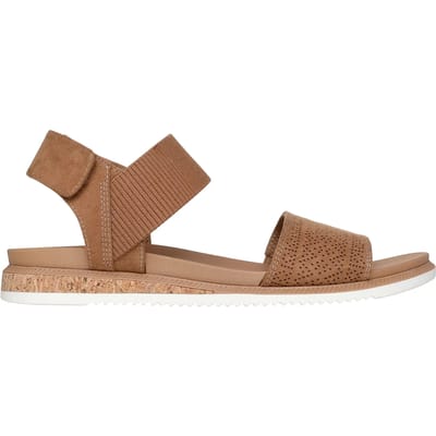 Skechers BOBS Desert Kiss Low dames sandalen bruin - Maat 36