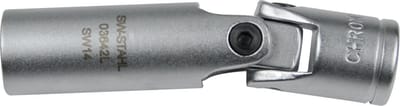 SW-Stahl kaarssleutel cardanscharnier 14 mm, 3/8 inch, 03642L