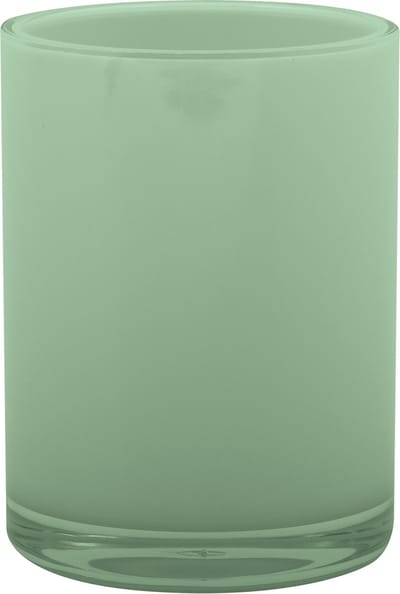 MSV Tandenborstelhouder MANIHI – Badkamer Beker voor Tandenborstel en Tandpasta – Groen – 7 x 9,5 cm