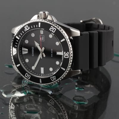 Casio Collection MDV-107-1A1VEF Herenhorloge 44,2 mm - Zwart
