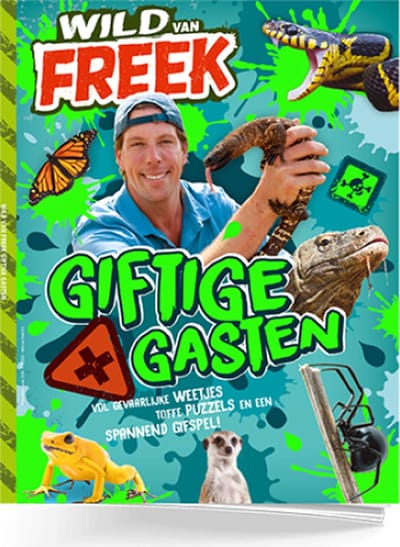 Freek Vonk - Wild van Freek - Giftige Gasten - Vakantieboek voor kinderen