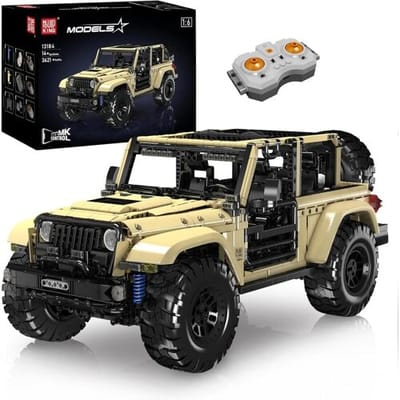 Mouldking 13184 - Jeep - Rubicon Terreinwagen - Bouwpakket - bouwset - technisch