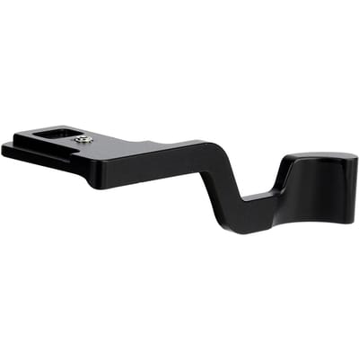 Mini Metalen Zwart Hoge Kwaliteit Hand Duim Omhoog Grip Cameraplaat voor Fujifilm Fuji Camera