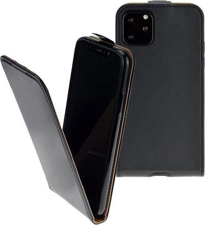 Samsung Galaxy S20FE Hoesje - PU Leder Flip Case Hoesje Zwart