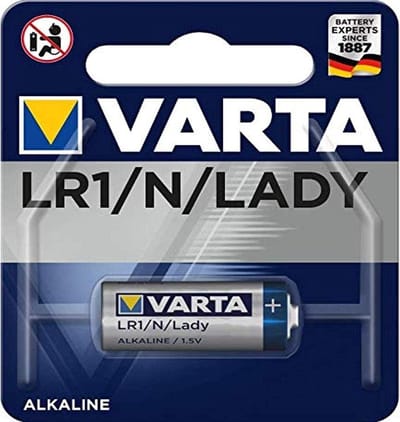 Wegwerp Batterijen - Knoopcel Batterijen - Apparaten Aandrijven - Dubbele Punt - 15 Volt - Zilverkleurig