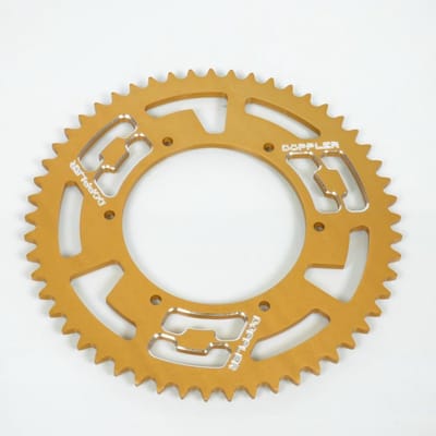 Doppler tandwiel voor Gilera 50 SMT 2011-2017 53 tanden steek 420 boring 108 Gloednieuw