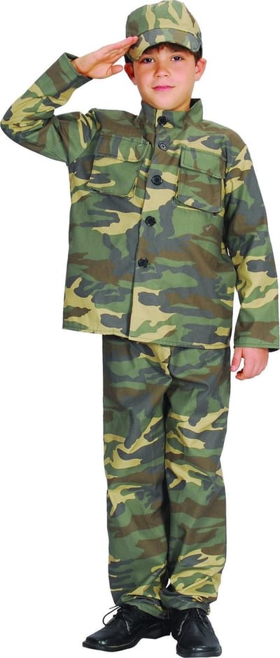 Vegaoo - Soldaten kostuum voor jongens