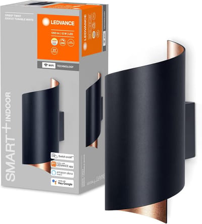 Slimme WiFi Wandlamp voor Binnen met Kleurtemperatuur en Dimfunctie
