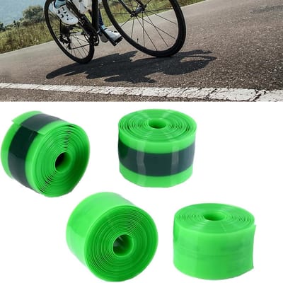 Banden Voeringen - Lekvrije Bescherming - Fietsbanden Beschermen - Universele Maat Compatibiliteit - 34/38 mm x 2300 mm - Groen