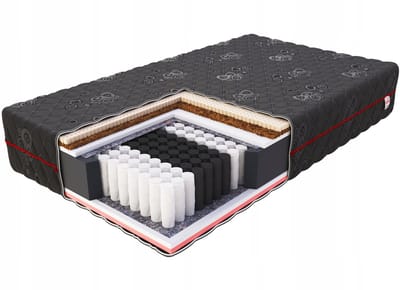 FDM BLACK MAX Matras 100x200 Visco Kokos Latex H3