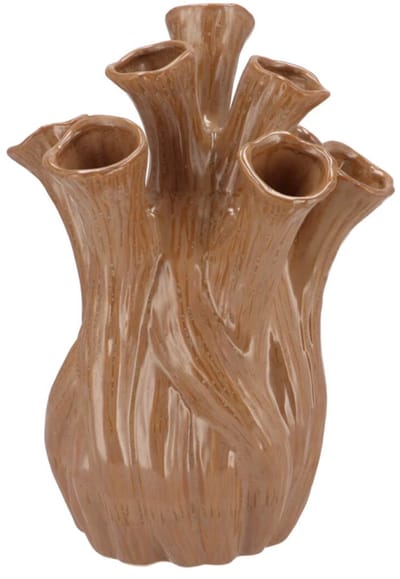 Daan Kromhout – Vaas – Bloemenvaas – Milou – Scottish – Organic – Sand – Keramiek – 18x20cm