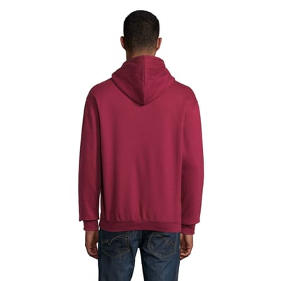 SOLS Unisex Condor Hoodie voor volwassenen (Bourgondië)