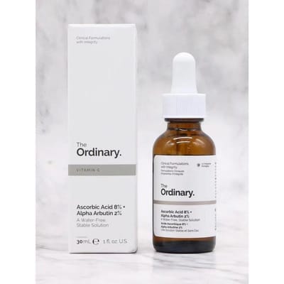 The Ordinary Ascorbinezuur 8% + Alpha Arbutine 2% 30ml, 1 eenheid white