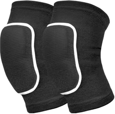 Kniebeschermers - Kniebrace Dansen - Sport Bescherming - Ademend Comfort - 1 Paar - Zwart