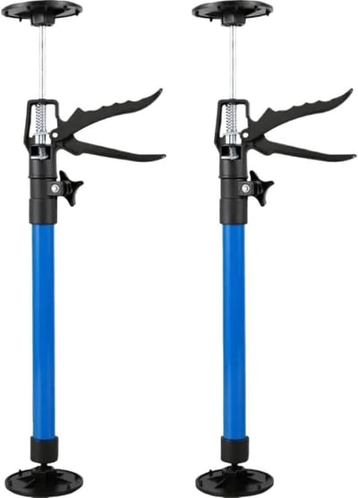 Steunstang Set - Telescopische Stangen - Meubel Ondersteuning - Arbeidsbesparend Ontwerp - 50-115 cm - Blauw