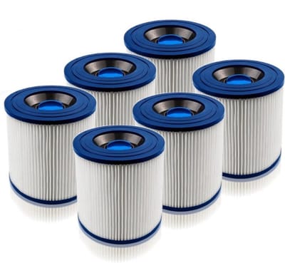 Filter Waterstofzuiger - Kärcher WD1 WD2 WD3 SE NT K A – 6.414-552.0 6.414-789 6.414-547 - 6 stuks