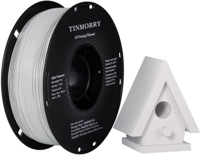 Dailygoods- 3D Filament 1.75mm Hoog UV- & Hittebestendig - Duurzaam - Taai - Geschikt voor Buitentoepassingen - 1KG Spoel - Weerstand tot 90 °C - 3D Printmateriaal
