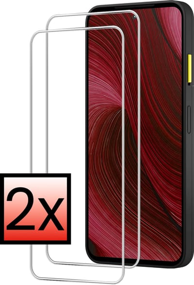 Screenprotector - 2 Stuks - Geschikt voor Fairphone 6 - Extra Sterk - Beschermglas - Gehard Glas - Tempered Glass - Screen Protector - Bescherm Cover