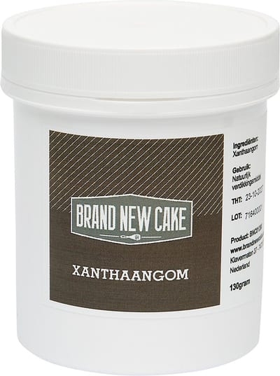 BrandNewCake® Xanthaangom 130g - Xanthaangum Poeder - Xanthan Gum E415 - Verdikkingsmiddel
