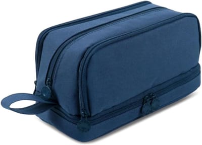 Multifunctioneel Pennenetui - Grote Opberg Pouch - Schrijfwaren Organiseren - Vier Vakken Indeling - 22 x 95 x 10 cm