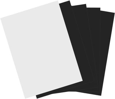 Matte A4 Magnetisch Papier - 5 Stuks Flexibel Inkjet Printpapier voor Foto's en Creatieve Projecten