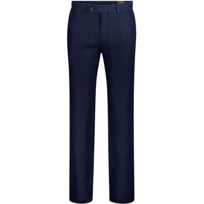 Gardeur Broek Trevi Luxury Linnen Cool Wear Comfort Dark Navy / male