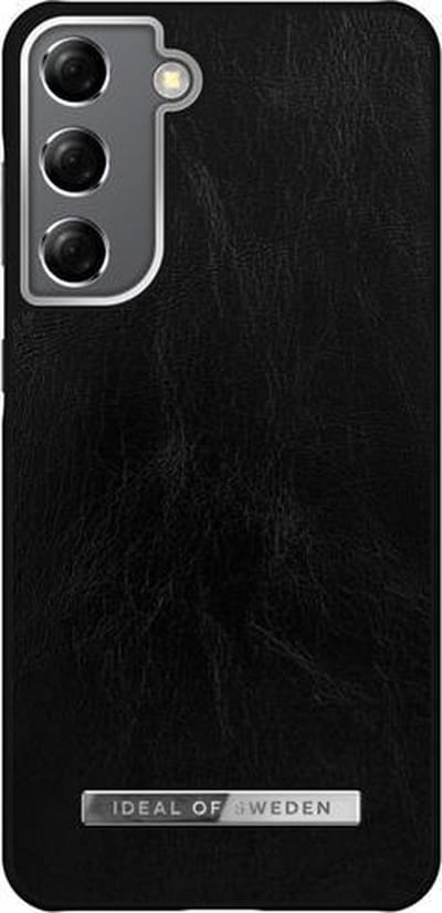 ideal of sweden fashion case atelier geschikt voor samsung galaxy s21 glossy black silver