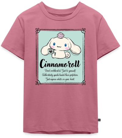 Cinnamoroll Don't Overthink It. Just Be Yourself Premium T Shirt Kinderen