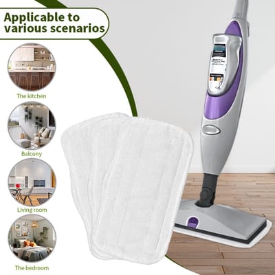 Geschikt voor shark S3101 S3111 S3250 stoommop vervangend met microfiber sleepmat 3 stuks