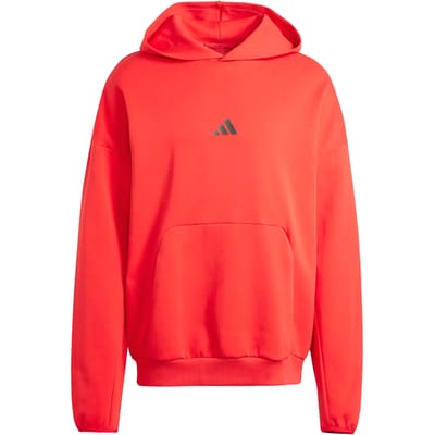 Adidas Future Icons Small Logo Hoodie Oranje S / Regular Man