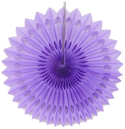 Dailygoods- Papieren Bloemen Decoratie - Papieren Waaier - Feest