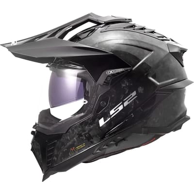 LS2 MX701 Explorer Carbon Forged Endurohelm - Maat XXL -