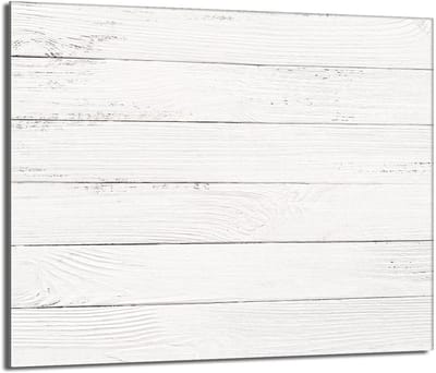 TMK ArtDeko - Beschermplaat van Gehuld Glas - 60x52 - Houtdesign