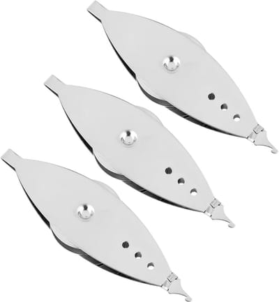 3x Metalen Spoeltjes voor Frivolité Kantklossen - Naaldenspoel Set voor Beginners