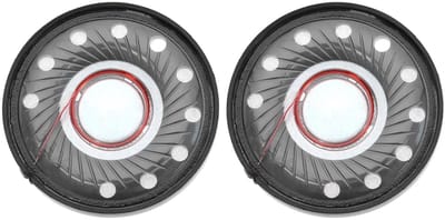 Allecto - Hoofdtelefoonluidspreker - Vervangende luidsprekers - Zwart - Compatibel met QC45 QC35 QC25 - 40 mm - Geschikt voor verschillende modell