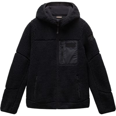 Napapijri Damen Fleecehoodie Yupik Og H NP0A4I54 Black-XS