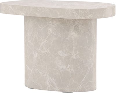 Båstad hoektafel lichtgrijs.