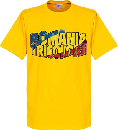 Roemenië Tricolore T-Shirt - XXL