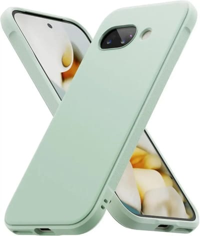 Ringke Onyx | Hoesje Geschikt voor Google Pixel 9a | Back Cover Flexibel TPU | Militaire Standaard | Mint