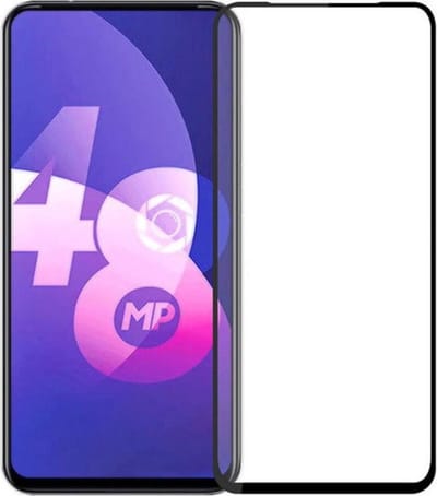 Shop4 - Oppo Reno2 Glazen Screenprotector - Edge-To-Edge Gehard Glas Transparant