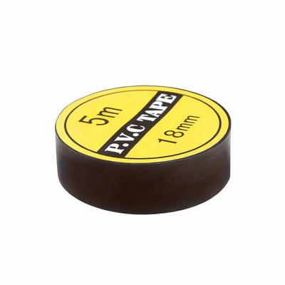 PVC Isolatietape – 5 Rollen – 5 Meter per Rol – 18 mm Breed – Elektrische Tape – Isolatietape voor Kabels, Reparatie en Bundelen