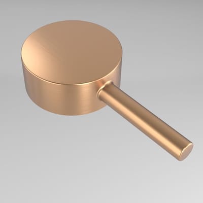 IVY Bond Douchethermostaatkraan opbouw cooltouch Geborsteld mat koper PVD