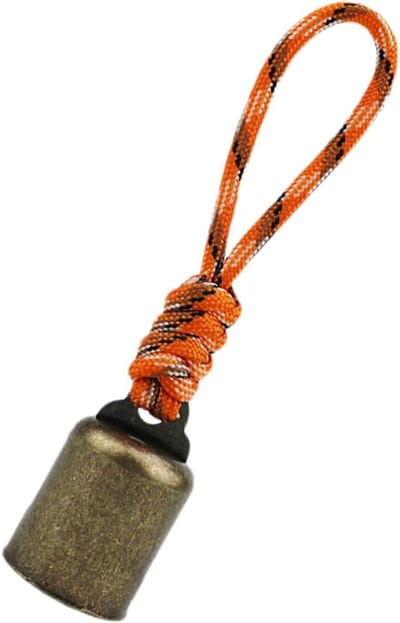 Wandelbel - Outdoor bel - Dieren waarschuwen - Handmatige geluidsinstelling - 15 x 2.7 cm - Metaal